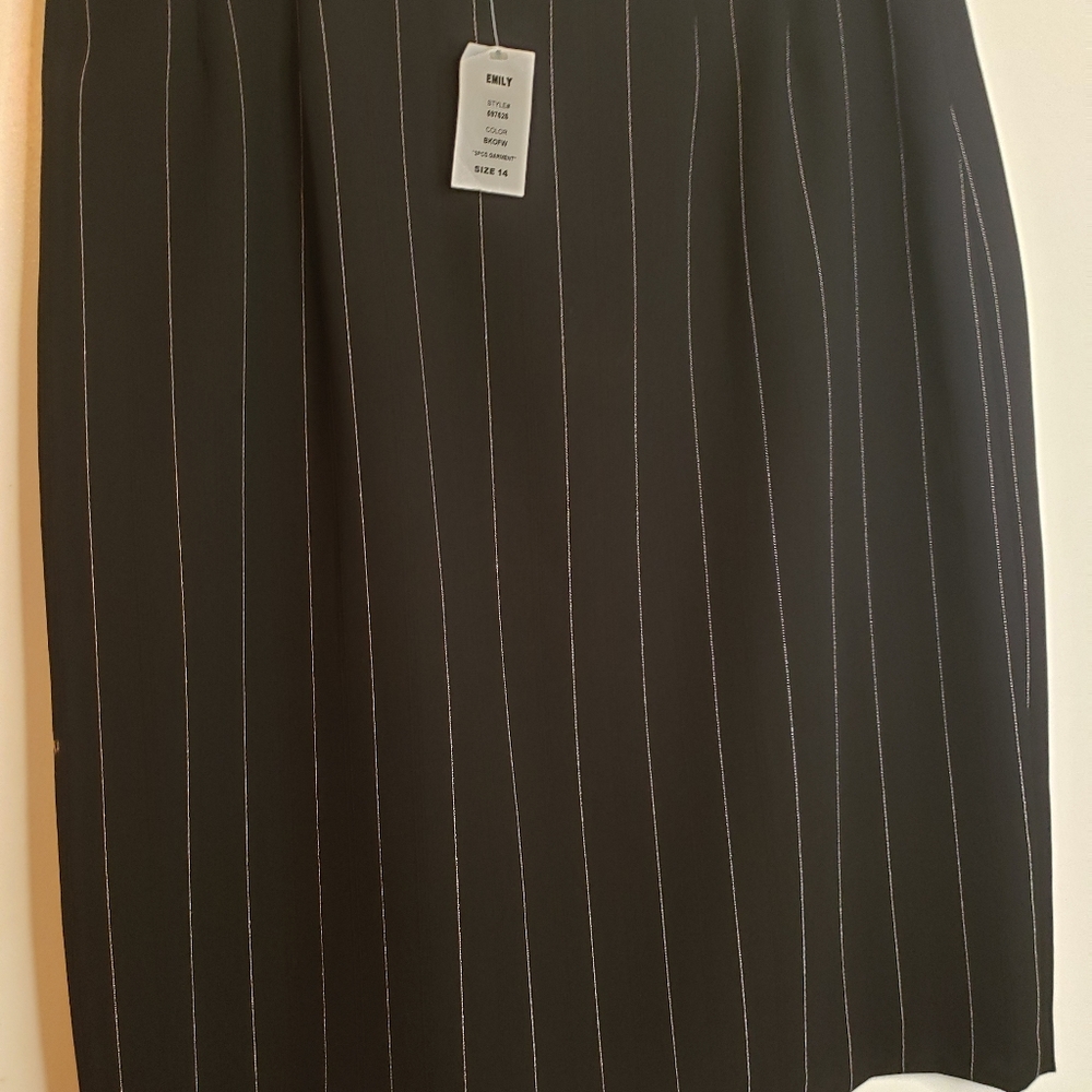 Pinstripes Skirt - Picture 1 of 4